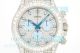 Super Clone RXF Factory Rolex Daytona Diamond-Set Baby Blue Leather Strap Watch (3)_th.jpg